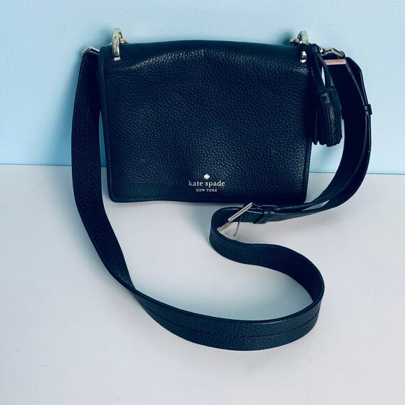 Kate Spade New York Black Jamie Crossbody Purse - Picture 5 of 12